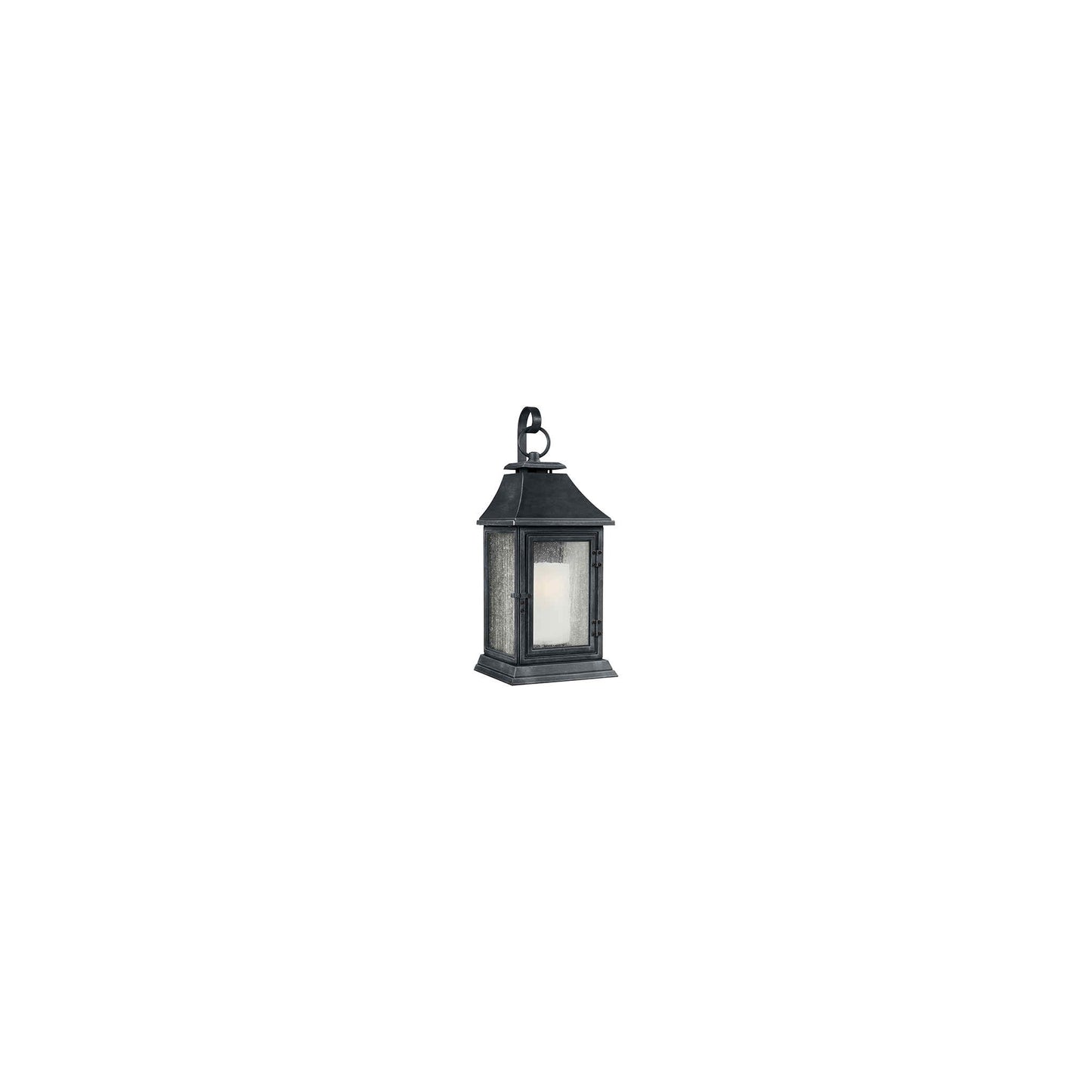Shepherd Wall Lantern Dark Weathered Zinc