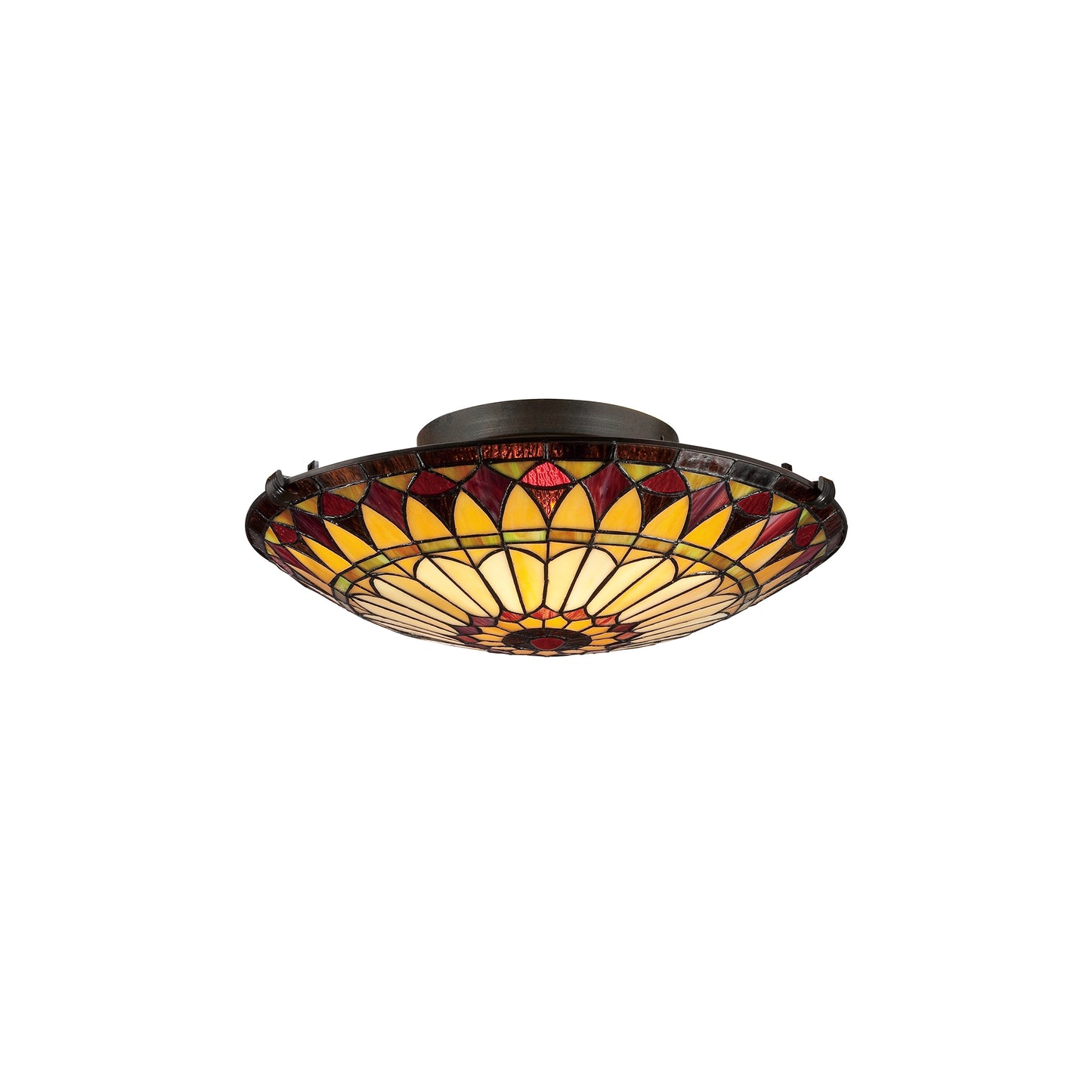 West End Medium Floating Flush Mount Vintage Bronze