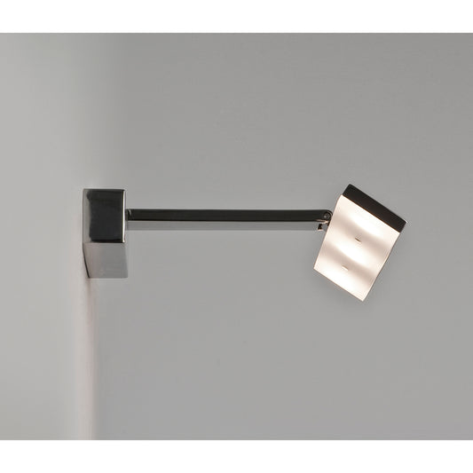 Zip LED Mirror Wall Light Polished Chrome