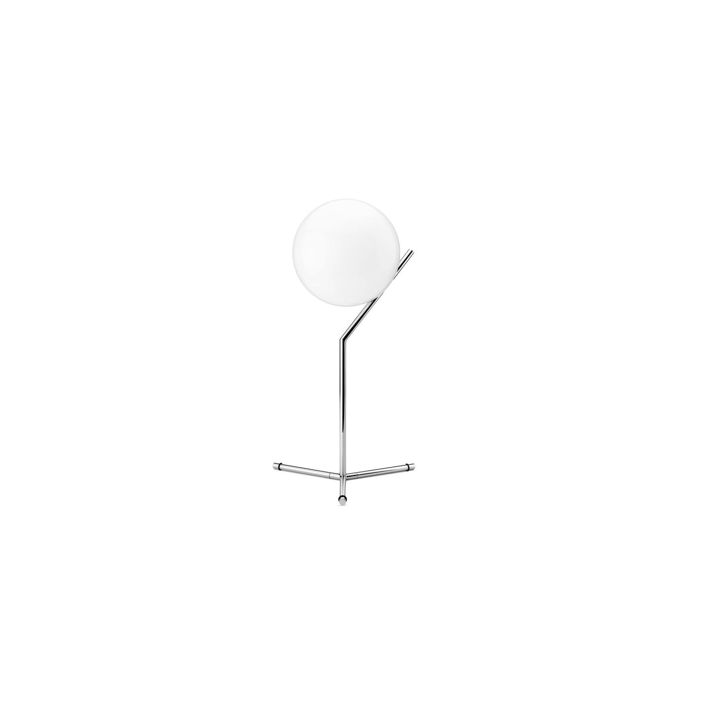 IC T1 High LED Table Lamp with Blown Glass Opal Diffuser