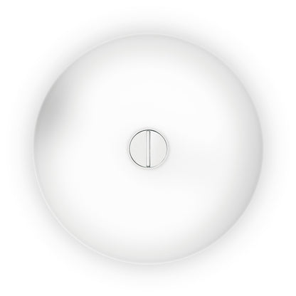 Button Ceiling and Wall Light White