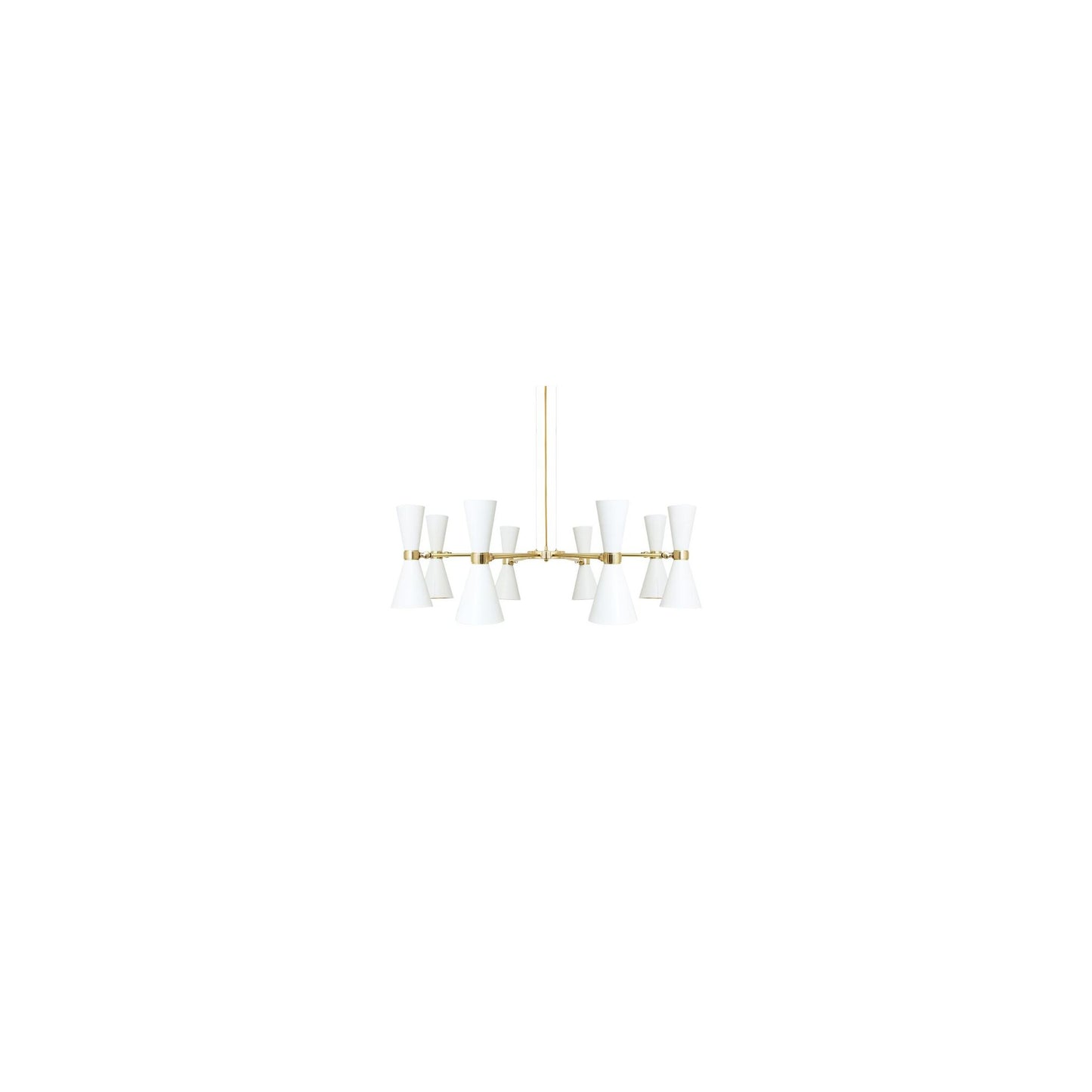 Cairo 8-Arm Mid-Century Chandelier