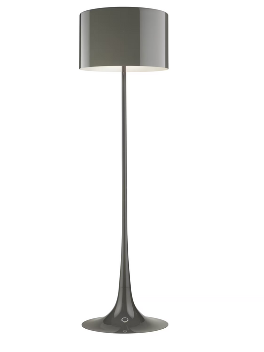 Spun Light F Floor Lamp with Shade