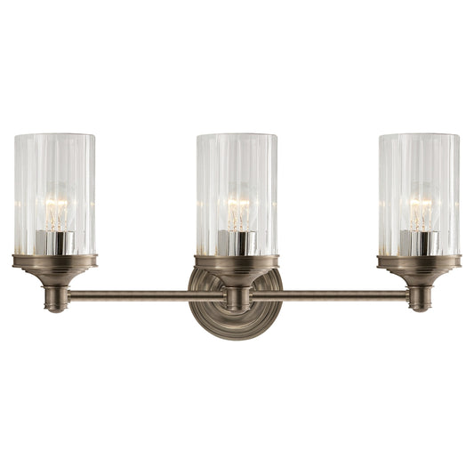Ava Triple Crystal Wall Light