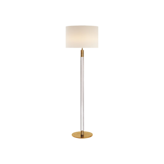 Riga Floor Lamp with Linen Shade