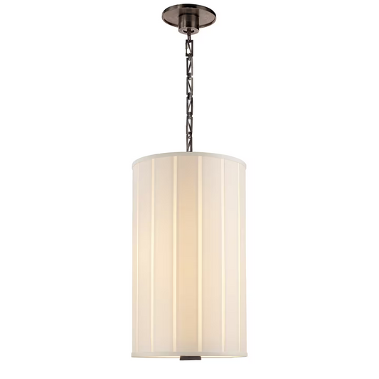 Perfect Pleat Tall Pendant Lantern