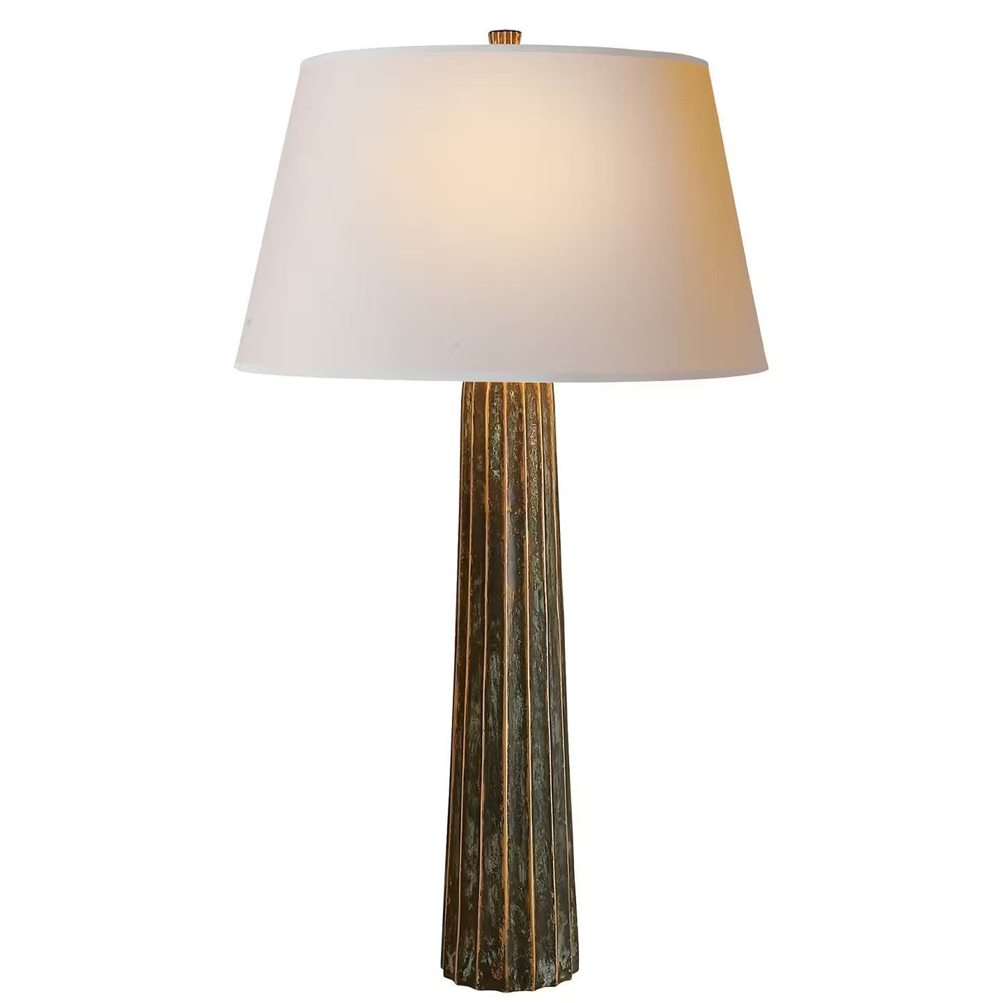 Fluted Large Table Lamp