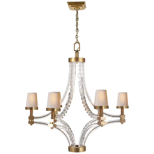 Crystal Cube Large Chandelier