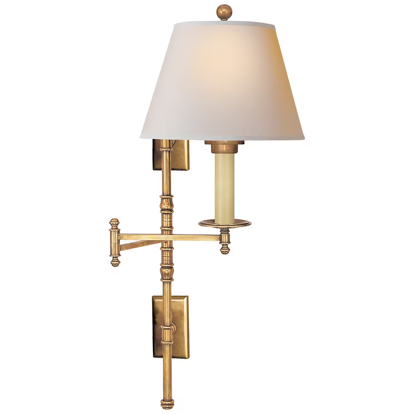 Dorchester Double Swing Arm Wall Light