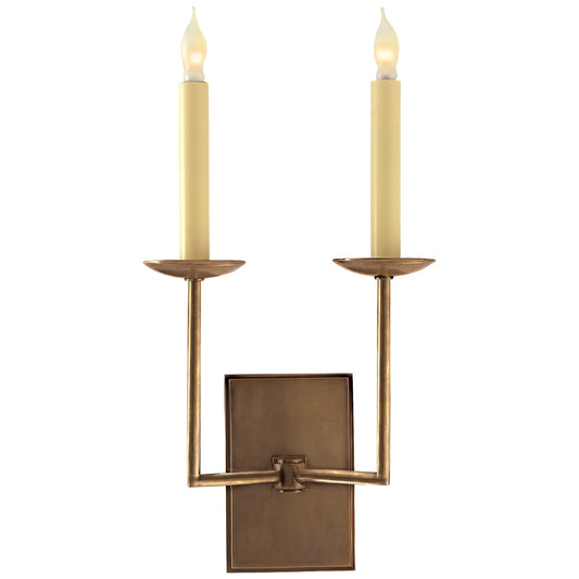 Right Angle Double Wall Light