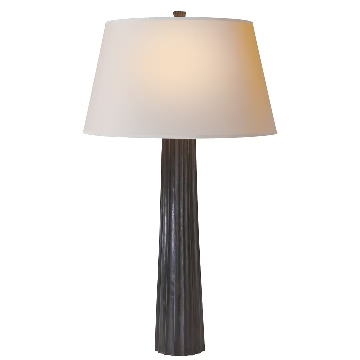Fluted Large Table Lamp
