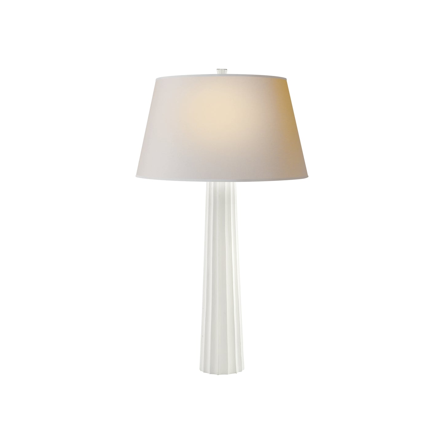 Fluted Large Table Lamp