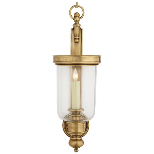Georgian Small Hurricane Wall Light