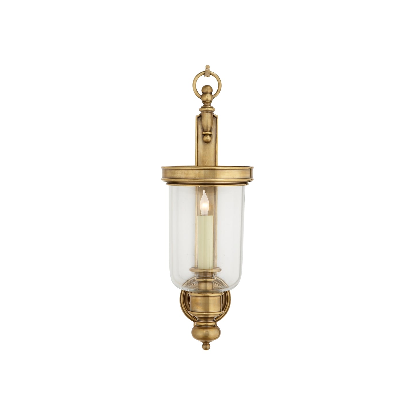 Georgian Small Hurricane Wall Light