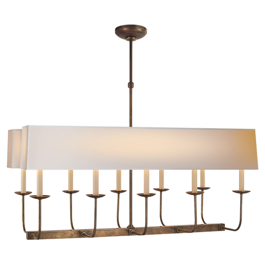 Linear Branched Chandelier