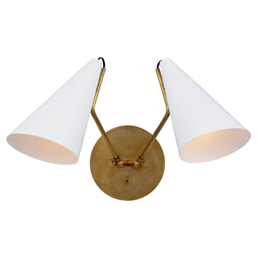 Visual Comfort Clemente Double Sconce