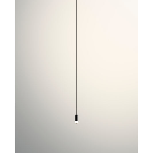 Wireflow FreeForm Single LED Pendant with Pressed Glass Diffuser