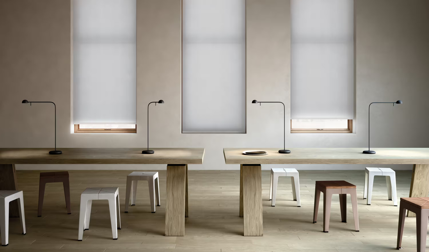 Pin Small LED Table Lamp with Short Arm & Adjustable Head