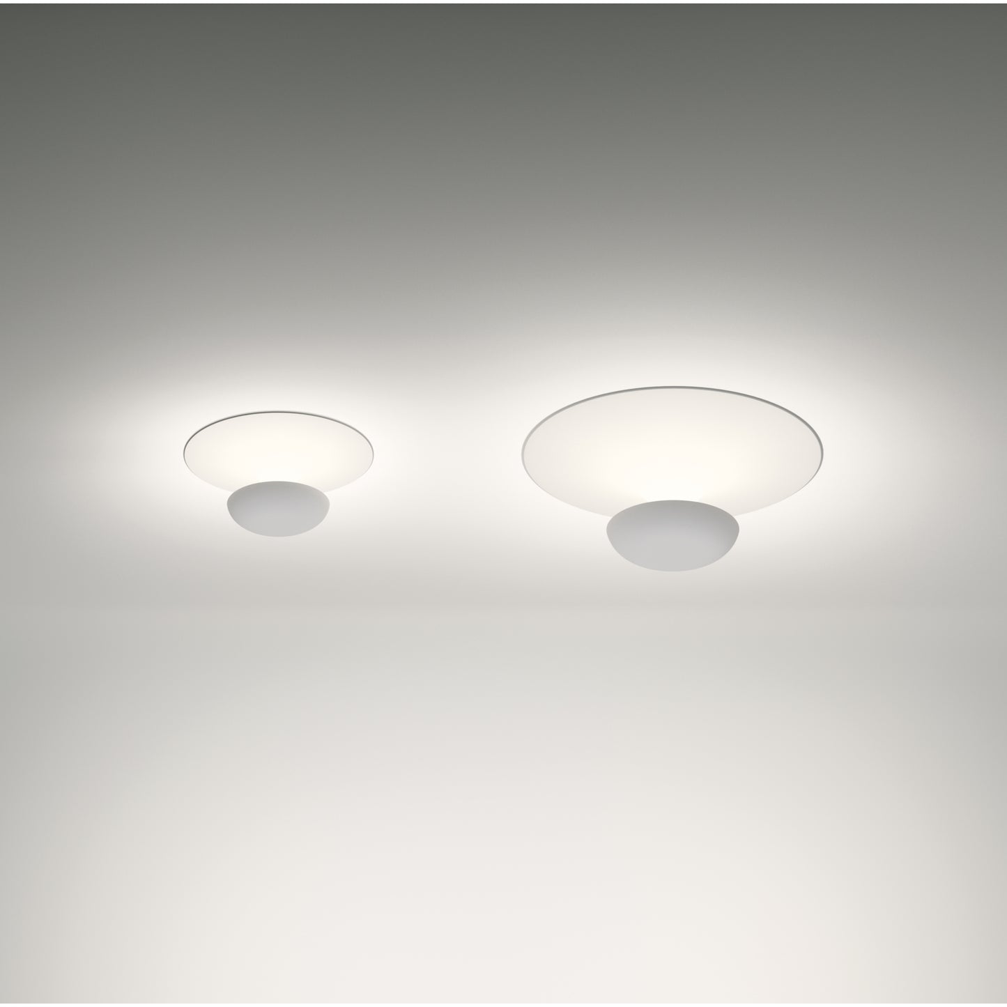 Funnel Medium LED Ceiling Light with Aluminium Diffuser