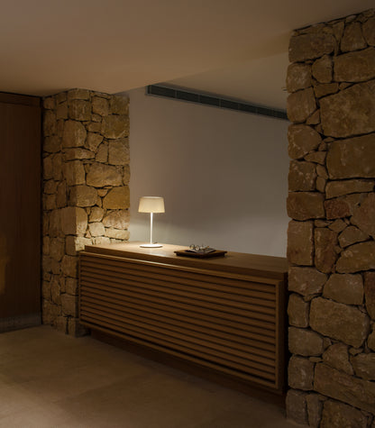 Warm Mini Screen Table Lamp