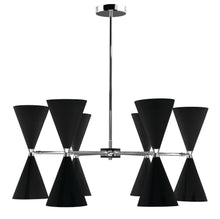 Diabolo Twelve-Light Chandelier