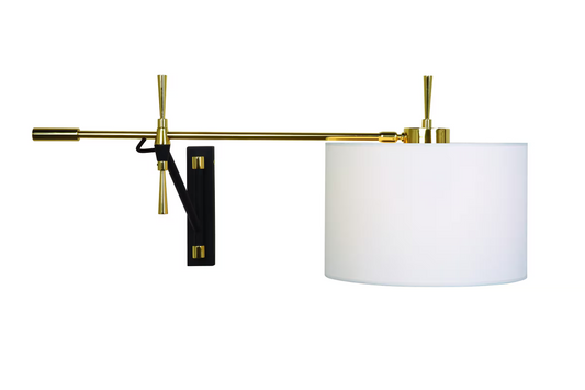 Swing Adjustable Wall Light Without Shade