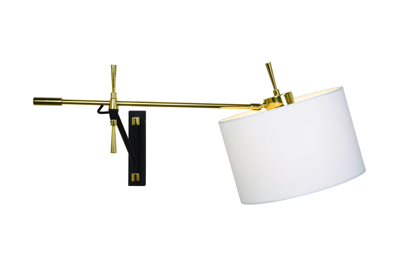 Swing Adjustable Wall Light Without Shade