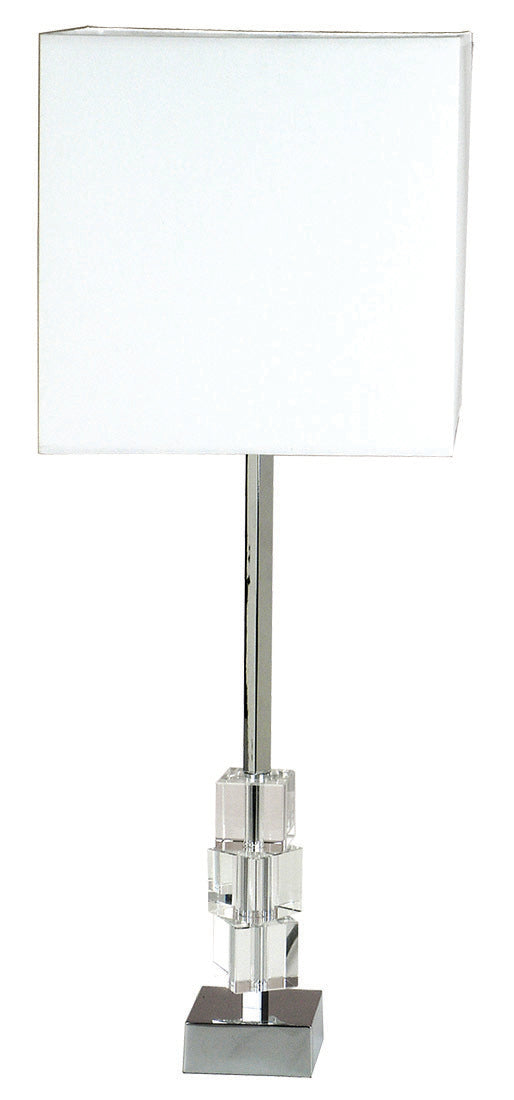 Blocks Table Lamp with White Shade