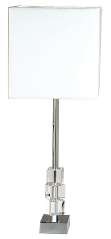 Blocks Table Lamp with White Shade