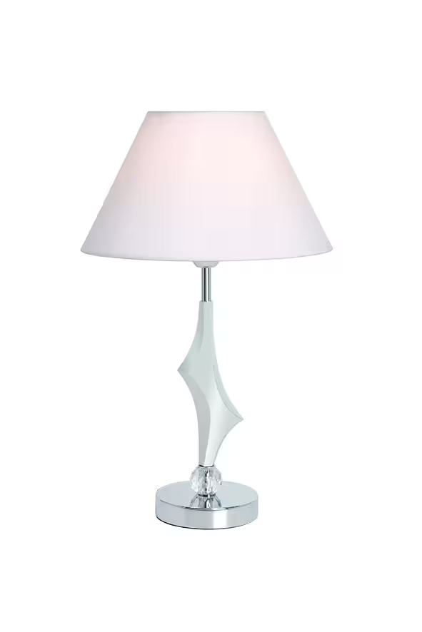 Suclpture Crystal Plate Table Lamp