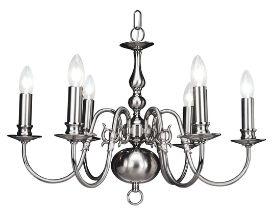 Holandesa Six-Light Chandelier