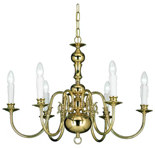 Gran Holandesa Six-Light Chandelier