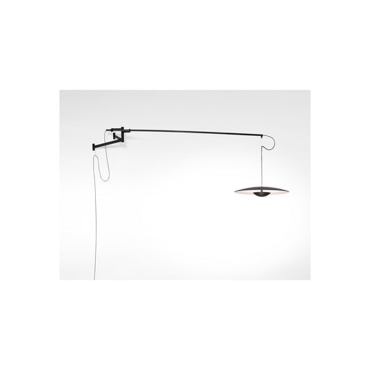 Ginger A XL 42 Plug-in Extra-Large LED Wall Light with Aluminum Dissipater and Metal Stem