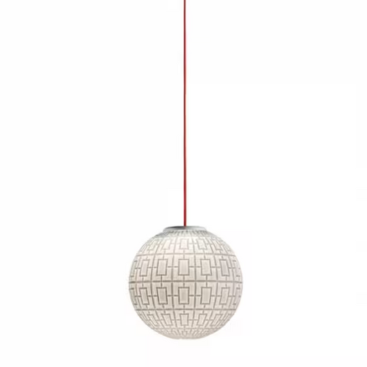 Arabesque Single-Light Round Pendant