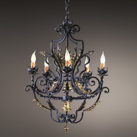 Lancia Five-Light Chandelier