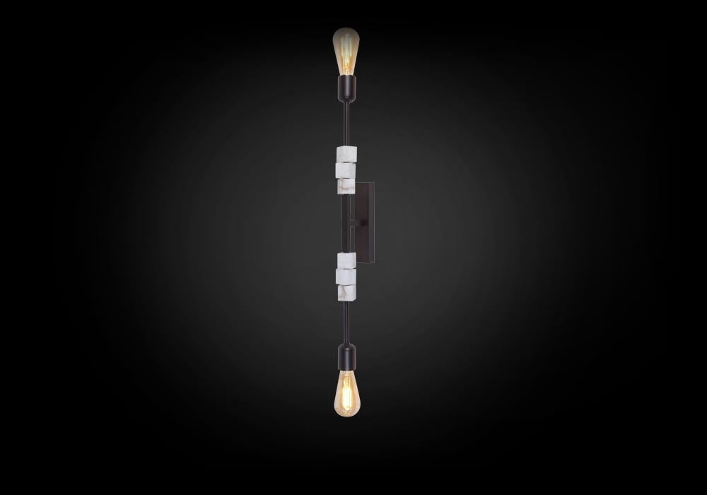 Rocks Flush Mount or Wall Lamp