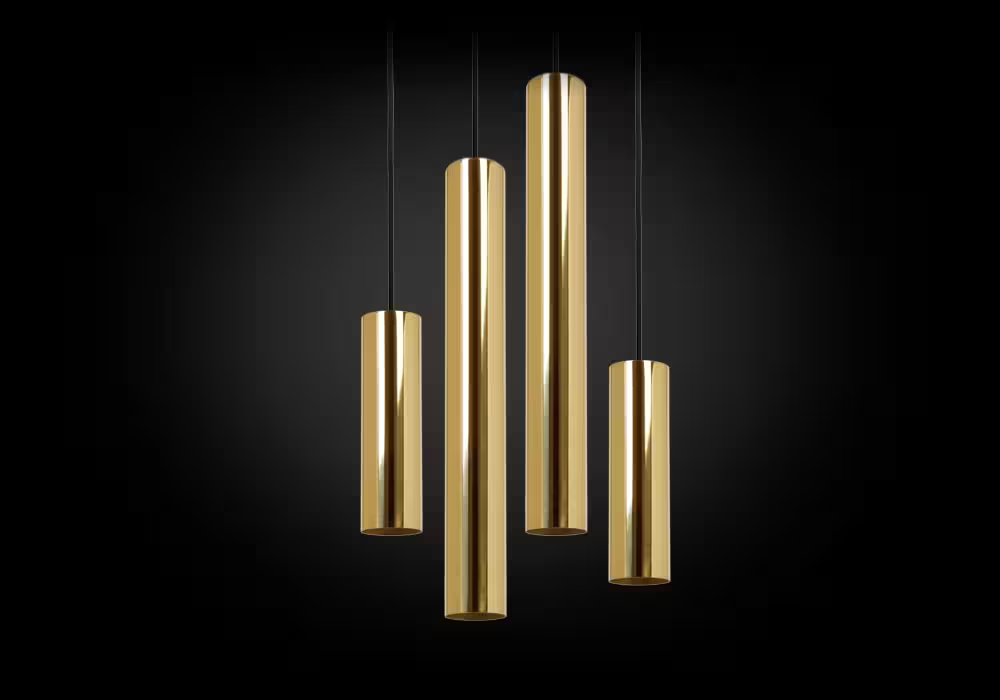 Tubular Bells Large Pendant