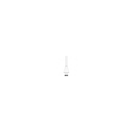 Wireflow Six-Light LED Pendant Without Glass