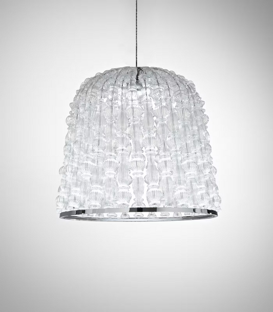 Crowns 490 Large LED Pendant with Blown Glass