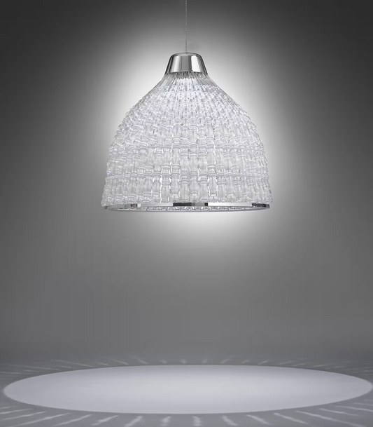 Crowns 492 Large LED Pendant with Blown Glass