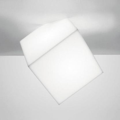 Artemide Edge Tilted Cube Surface/Wall Light