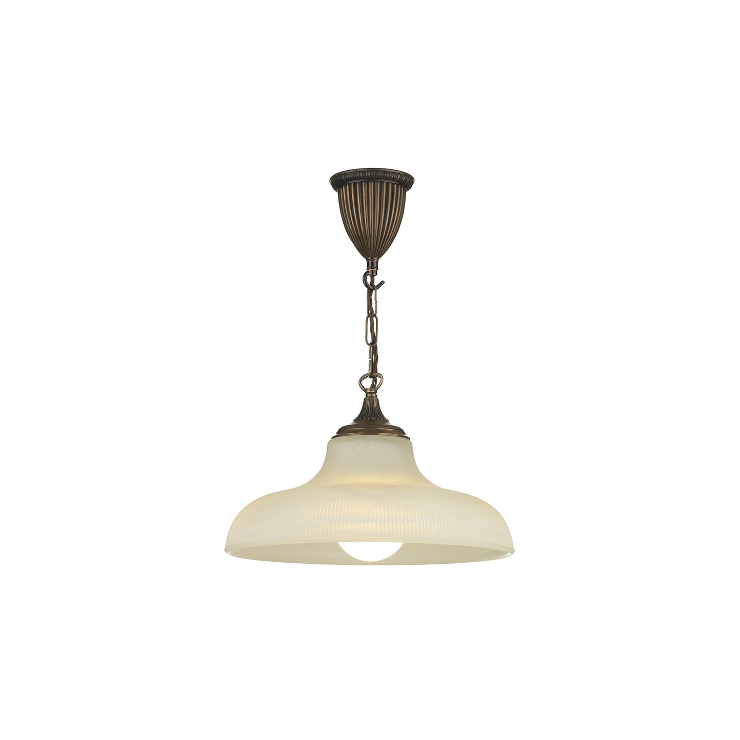 Badger One-Light Pendant with Glass Shade