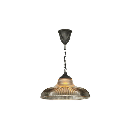 Badger One-Light Pendant with Glass Shade
