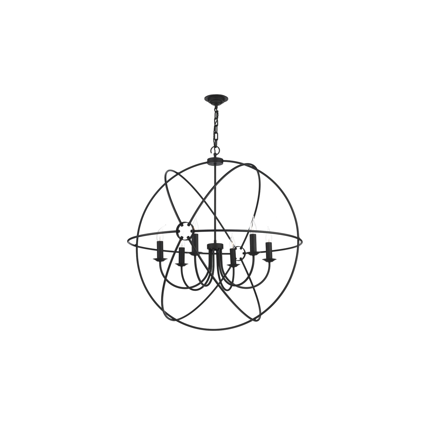 Orb Six-Light Pendant