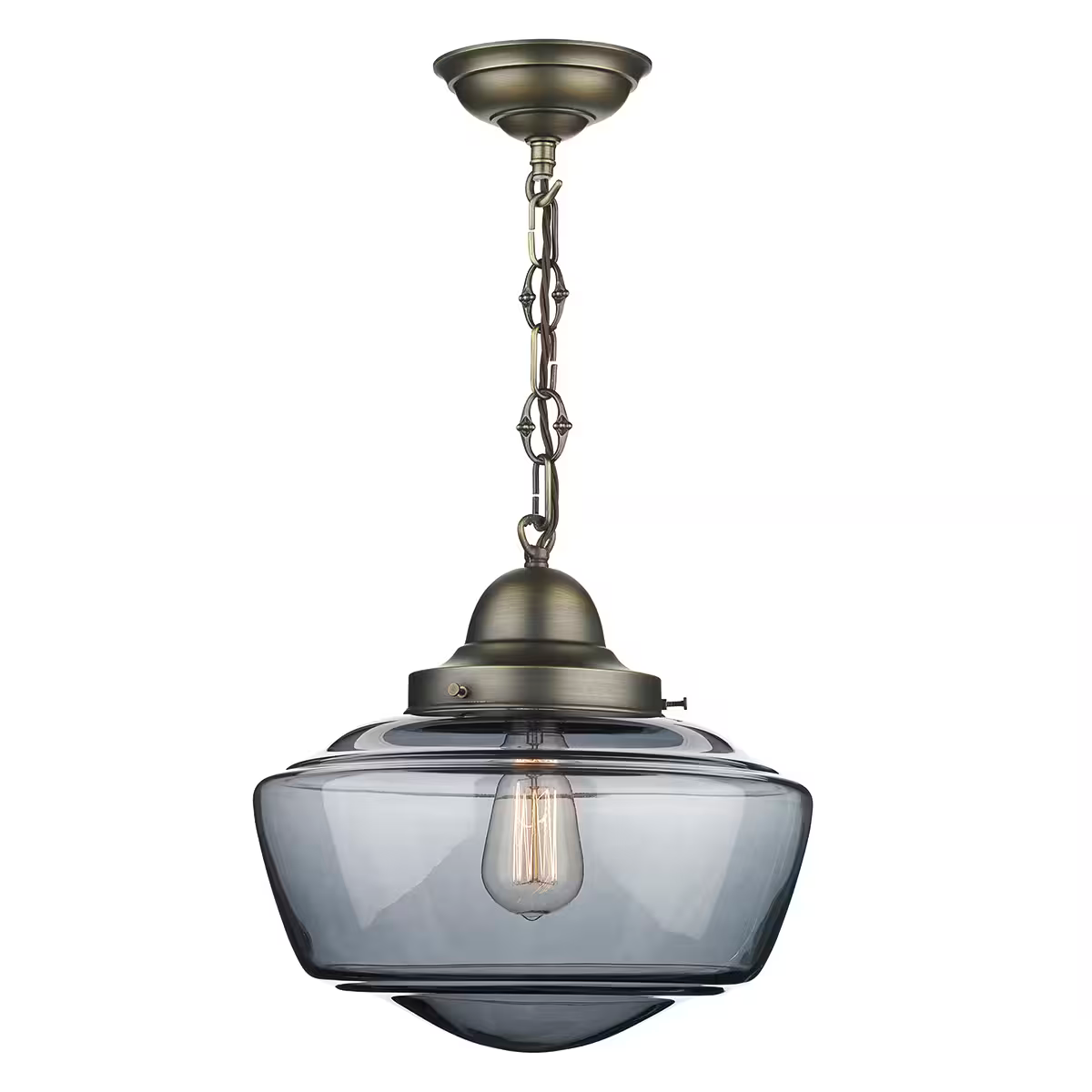 Stowe Single Metal Pendant