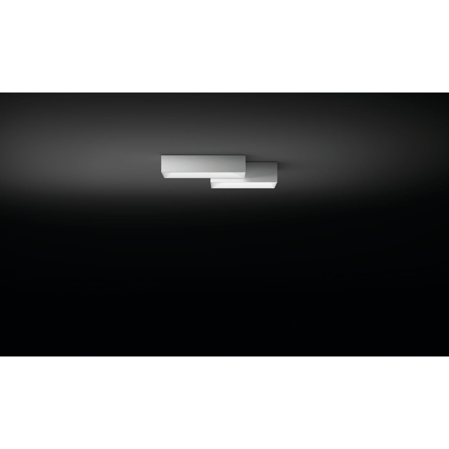 Link Double Non-Dimable Ceiling Surface with Combinations of Different Rectangular Shapes