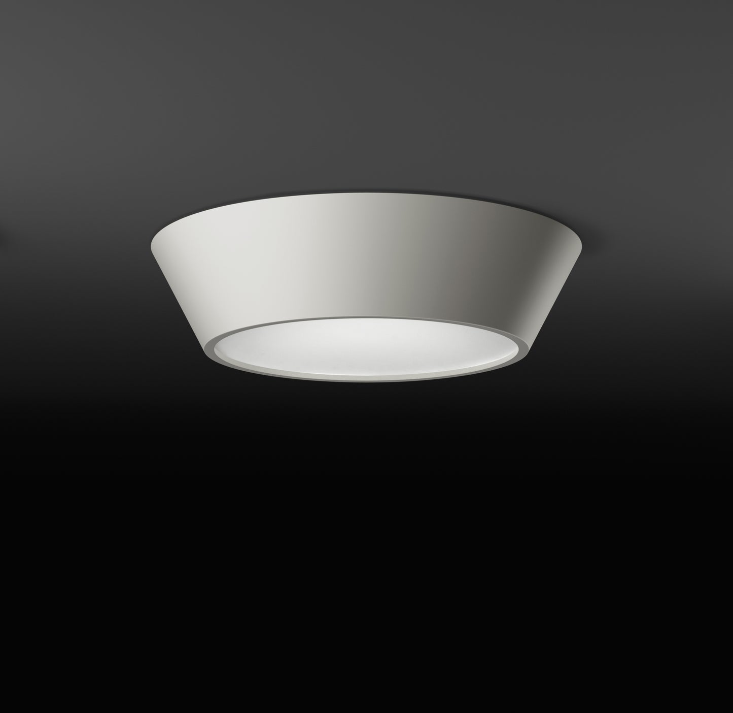 Plus Large Symmetrical White Ceiling Surface