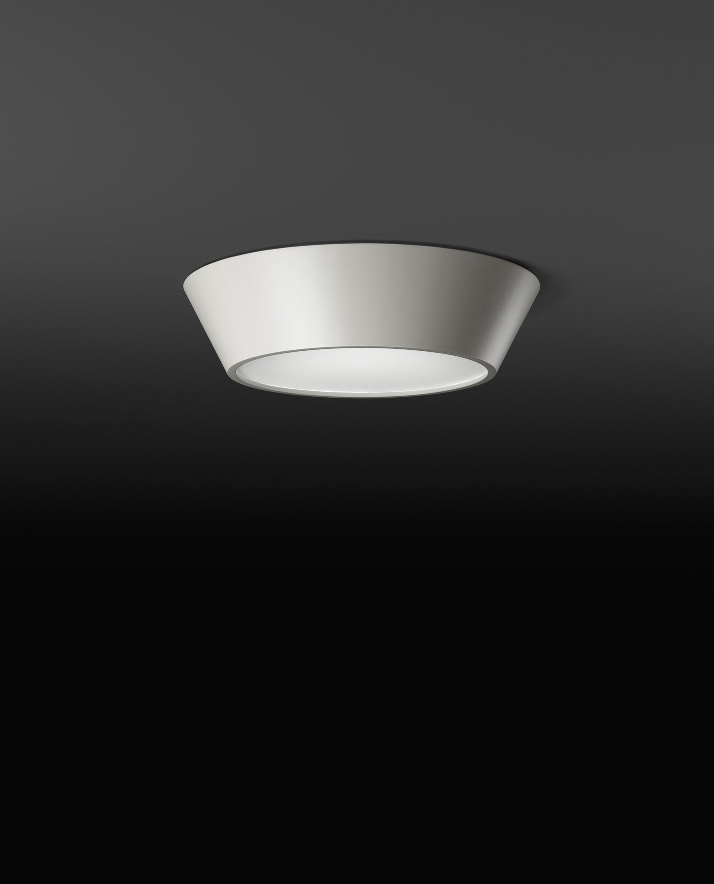 Plus Small Symmetrical White Ceiling Lamp