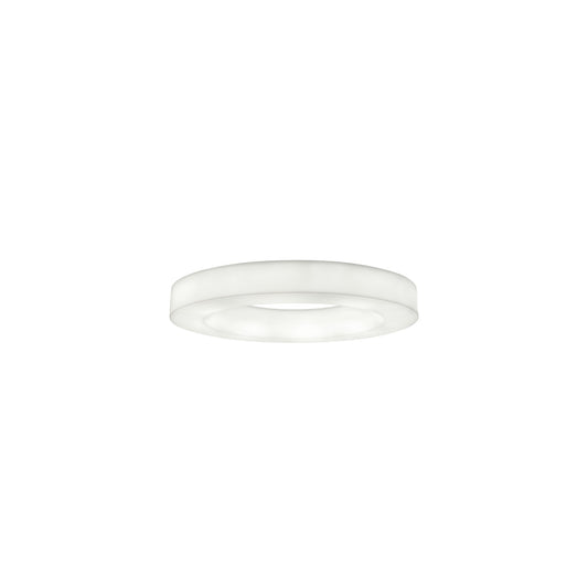 Saturn S Small White Ceiling Light