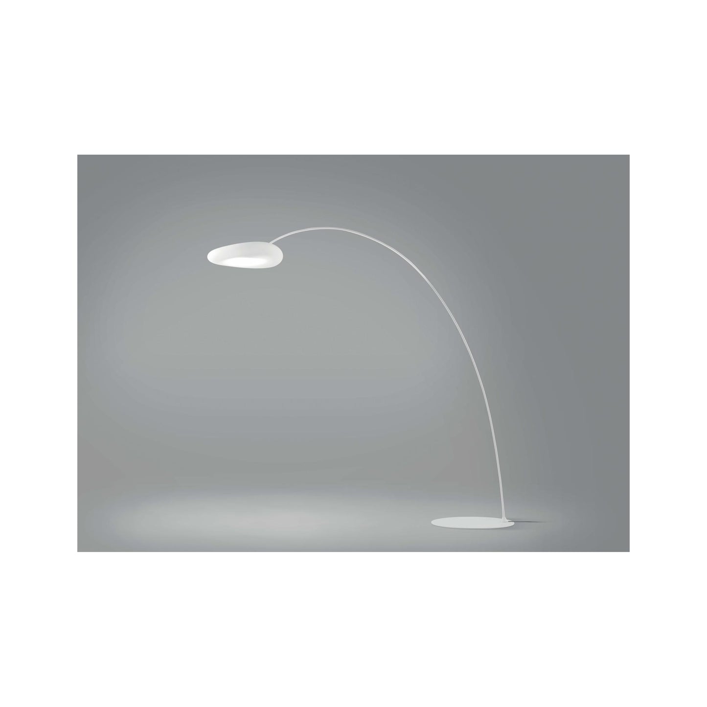 Mr. Magoo FL Adjustable White LED Floor Lamp